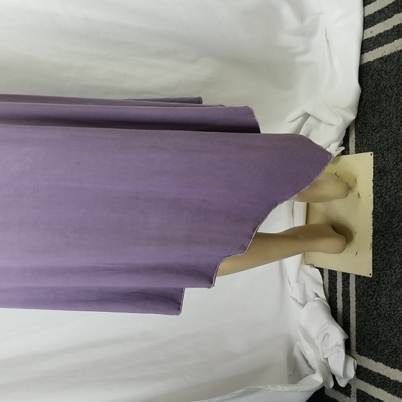 BYRN WALKER ASYMMETRICAL TANK DRESS IN PURPLE SIZE SMALL - Picture 5 of 8